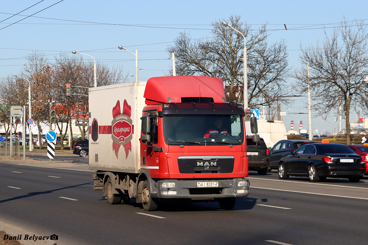Минск, № АI 8331-7 — MAN TGL (общая модель)