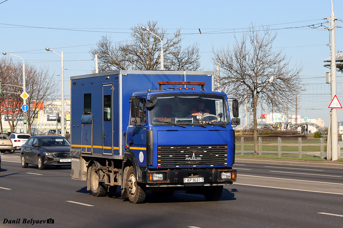 Минск, № АР 9031-7 — МАЗ-4370 (общая модель)