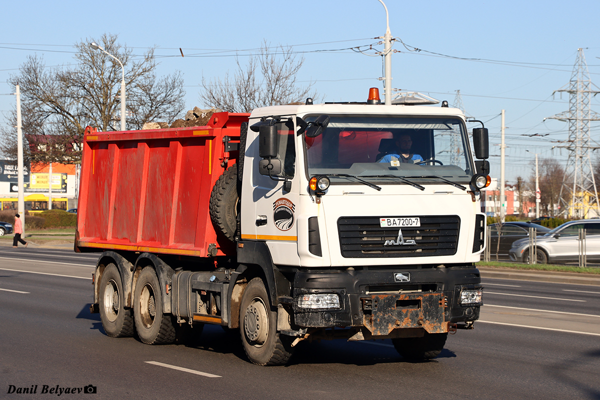 Минск, № ВА 7200-7 — МАЗ-6501 (общая модель)
