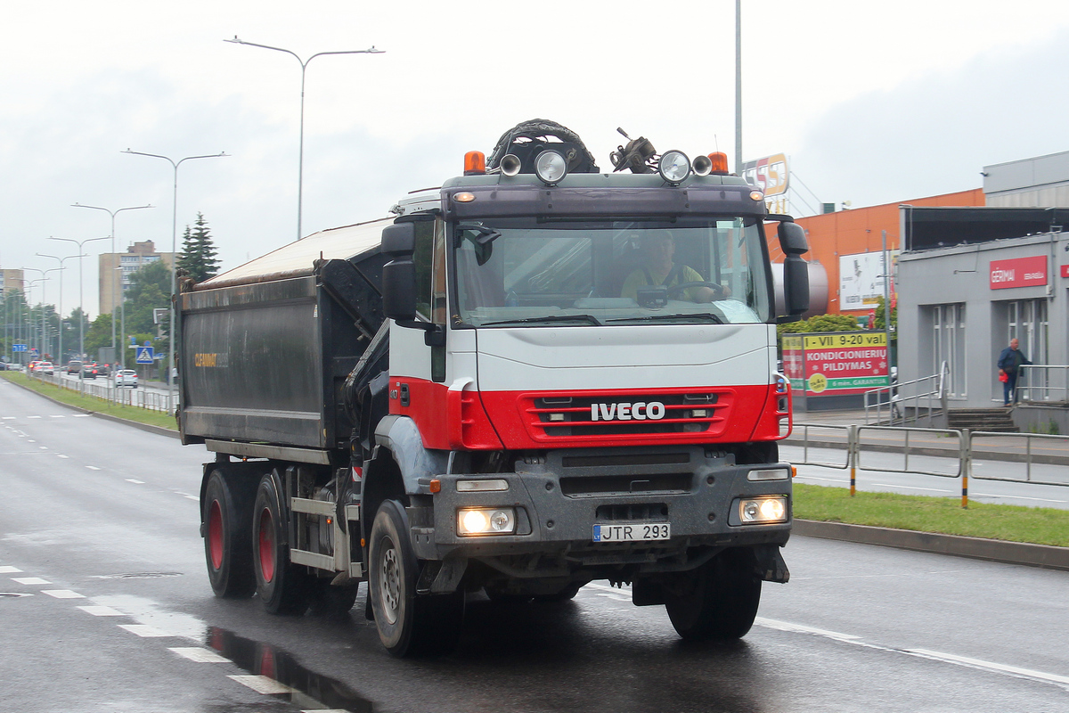 Литва, № JTR 293 — IVECO Trakker ('2004)