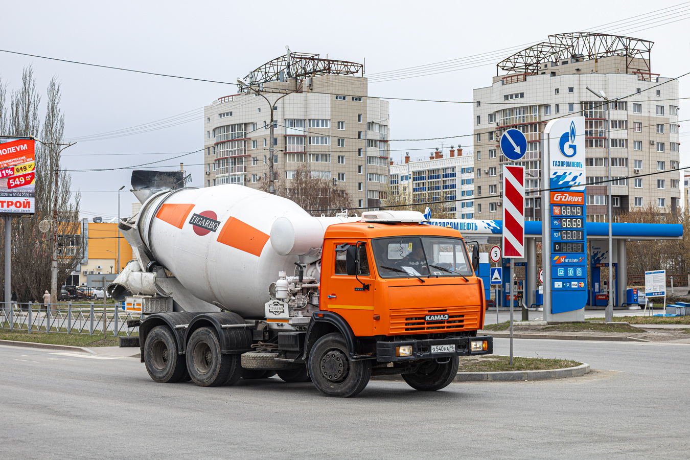Свердловская область, № Х 540 НА 96 — КамАЗ-53229-02 [53229C]
