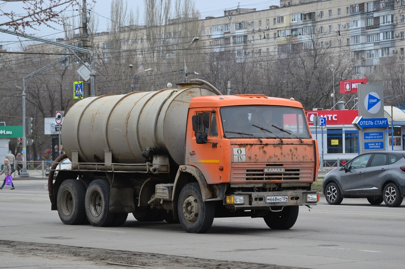 Волгоградская область, № М 668 НО 134 — КамАЗ-65115-62