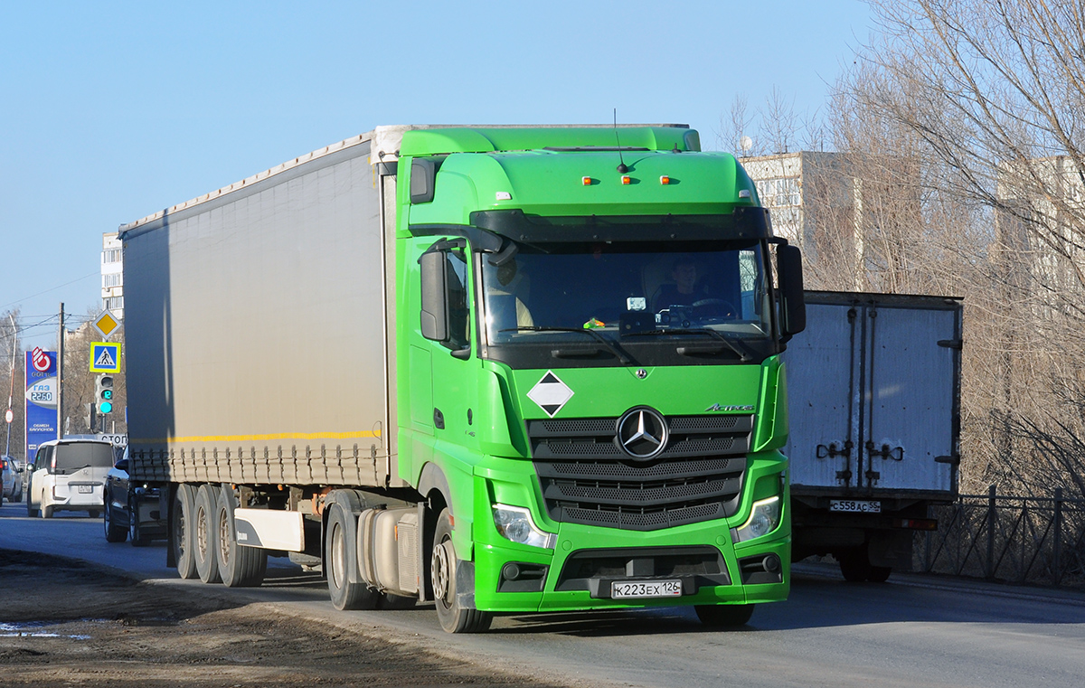 Ставропольский край, № К 223 ЕХ 126 — Mercedes-Benz Actros '18 1845 [Z9M]