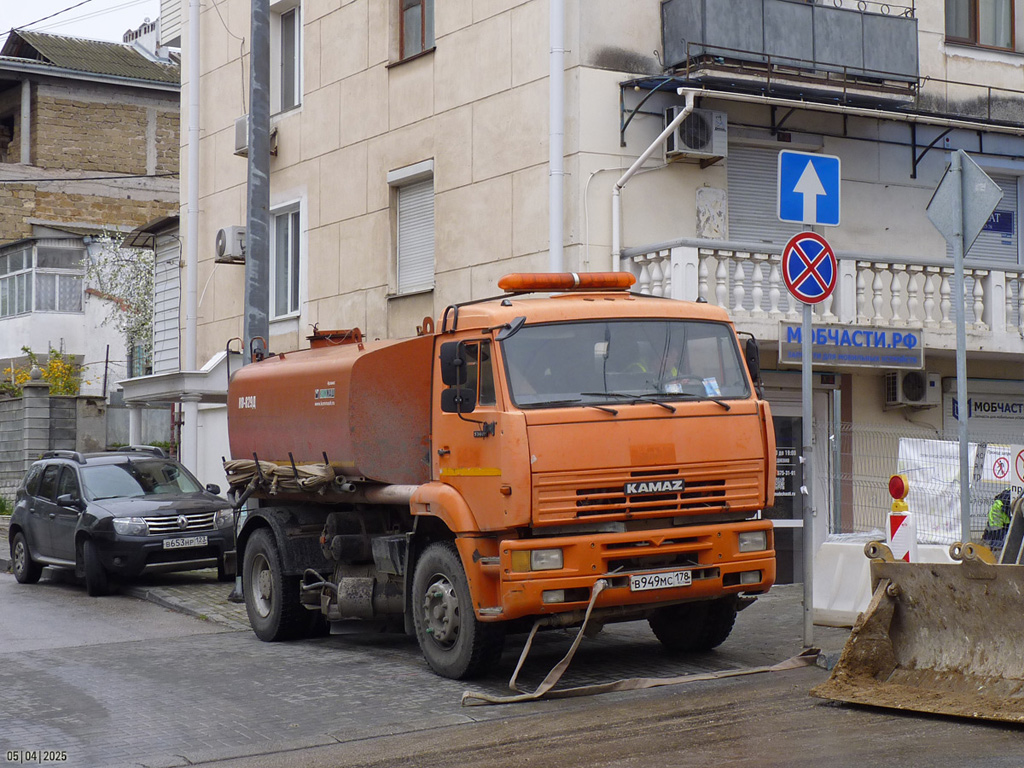 Санкт-Петербург, № В 949 МС 178 — КамАЗ-53605 (общая модель)