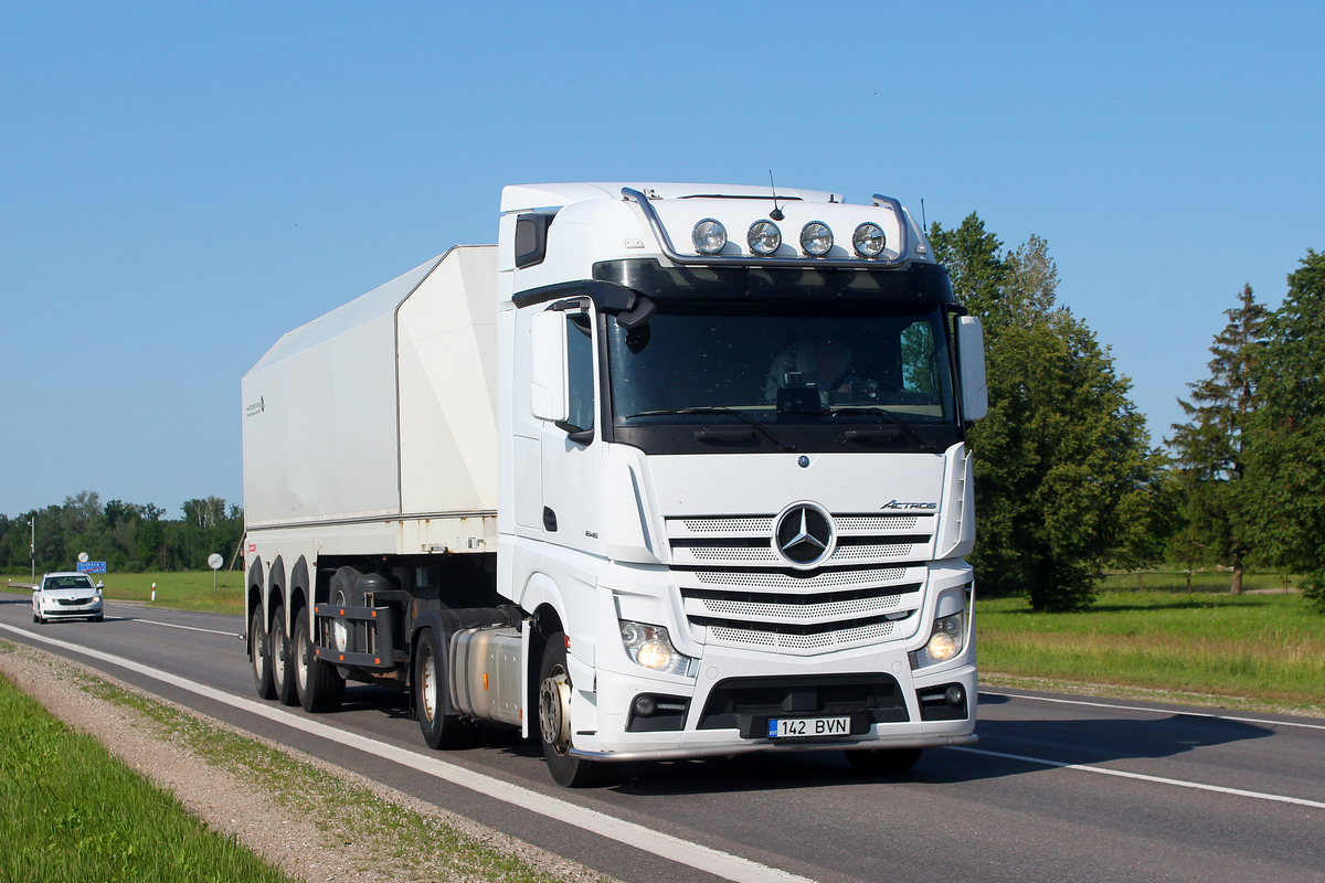 Эстония, № 142 BVN — Mercedes-Benz Actros ('2011) 1845
