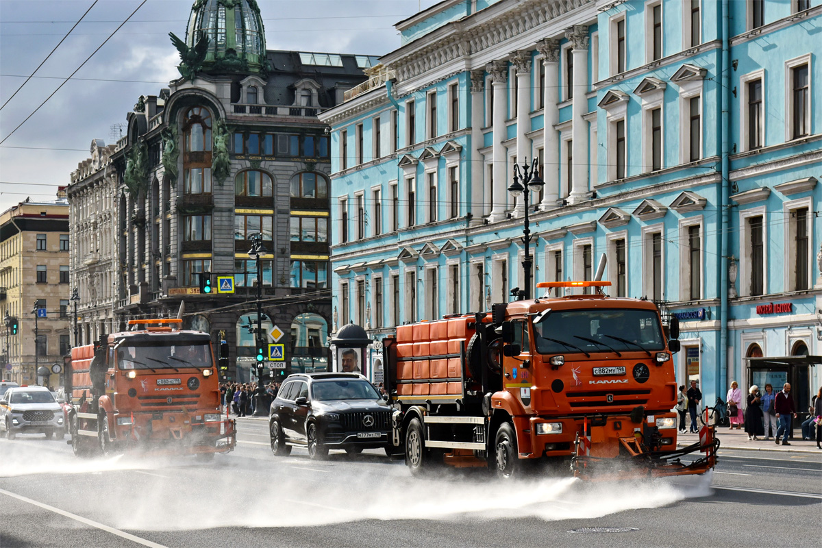 Санкт-Петербург, № 2634 — КамАЗ-53605-A5(48); Санкт-Петербург, № С 080 НО 198 — КамАЗ-53605-A5(48)