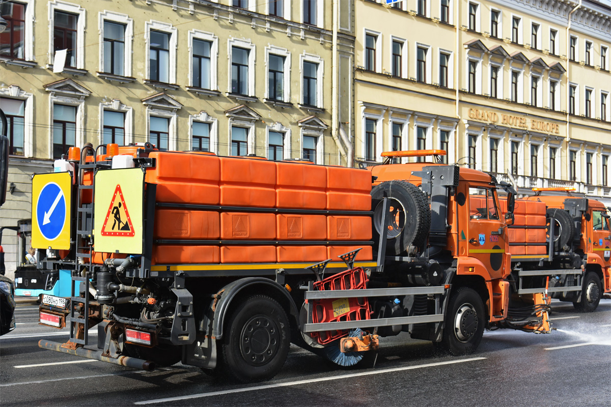 Санкт-Петербург, № С 080 НО 198 — КамАЗ-53605-A5(48)
