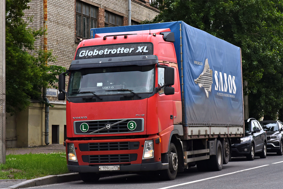 Санкт-Петербург, № С 109 ОА 178 — Volvo ('2002) FH12.420
