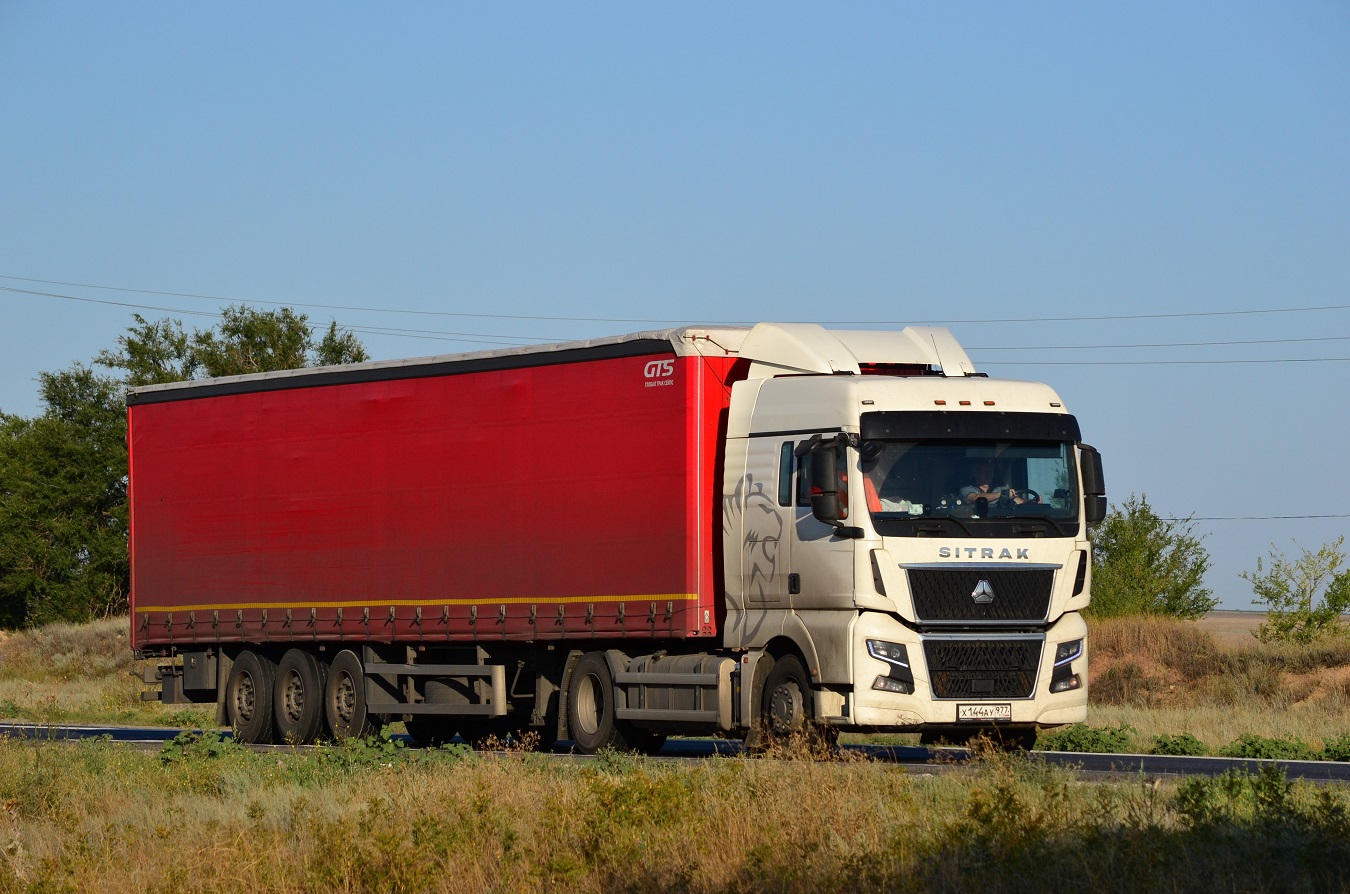 Москва, № Х 144 АУ 977 — Sitrak C7H ZZ4186 MAX