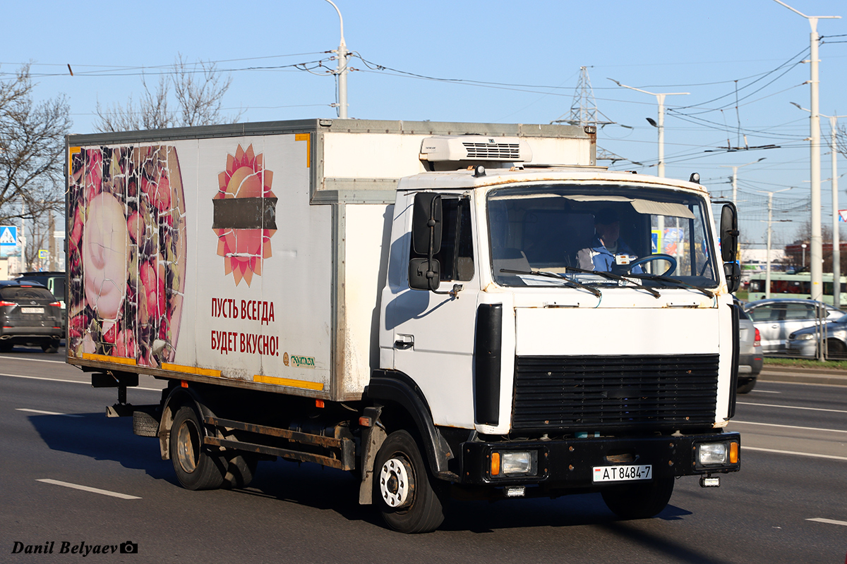 Минск, № АТ 8484-7 — МАЗ-4370 (общая модель)