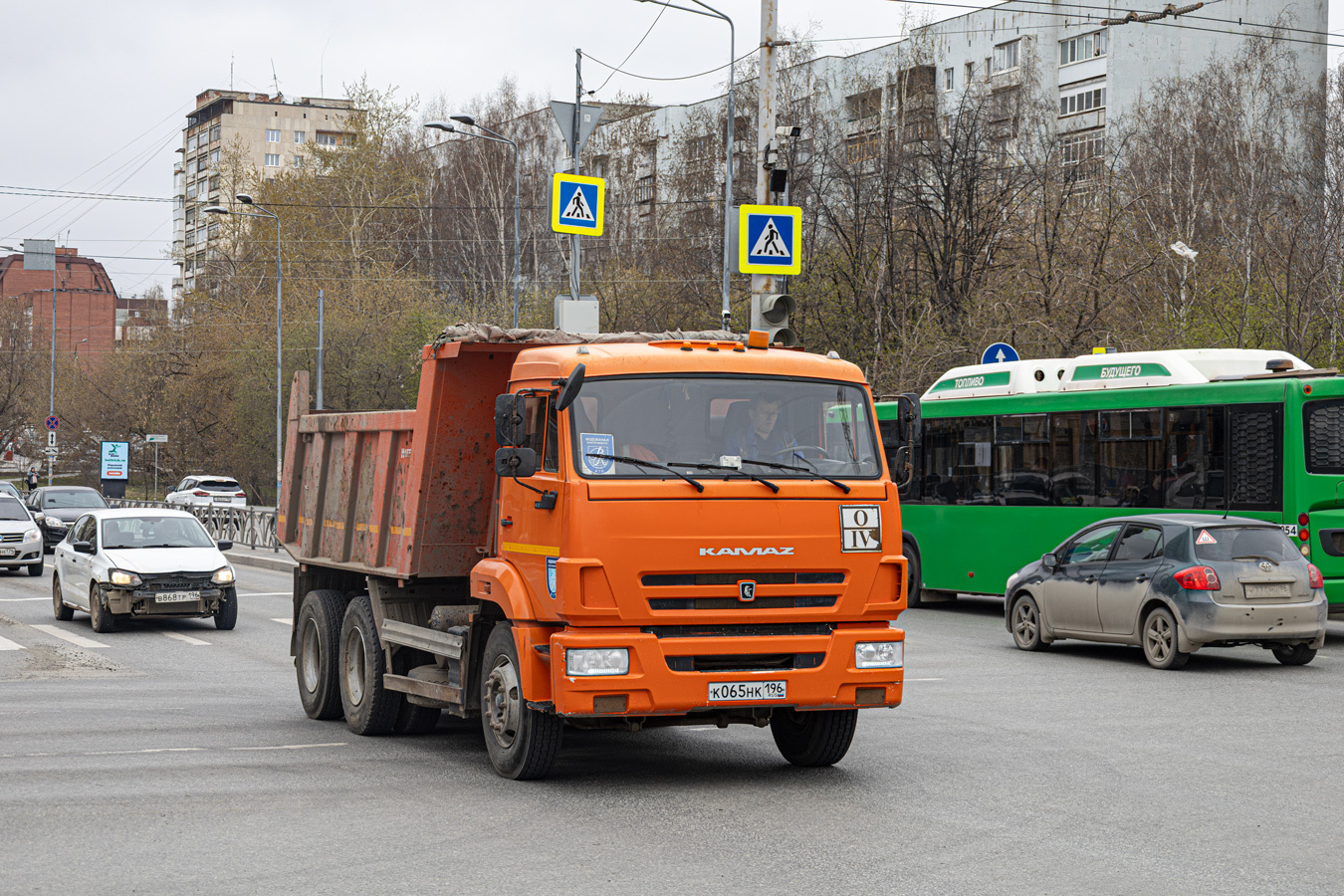 Свердловская область, № К 065 НК 196 — КамАЗ-65115-42