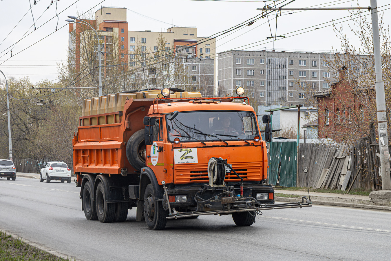 Свердловская область, № У 011 ОВ 96 — КамАЗ-65115-62