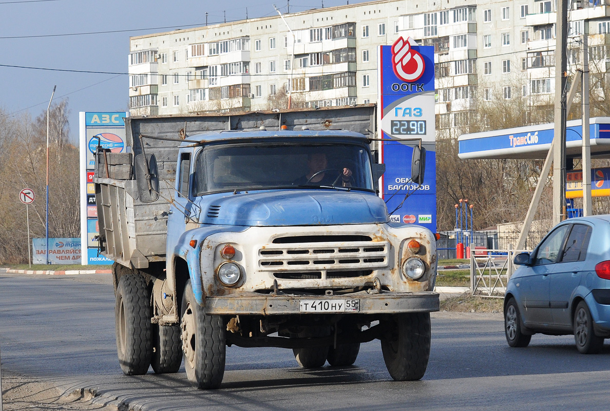Омская область, № Т 410 НУ 55 — ЗИЛ-495810