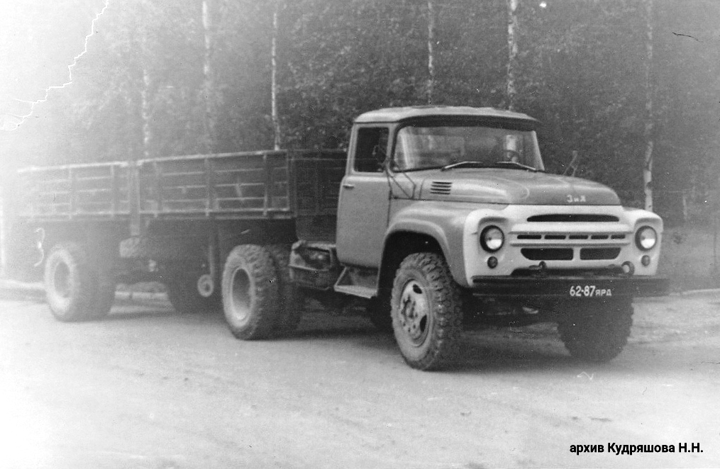 Ярославская область, № 62-87 ЯРД — ЗИЛ-130В; Исторические фотографии (до 2000 года) (Ярославская область)