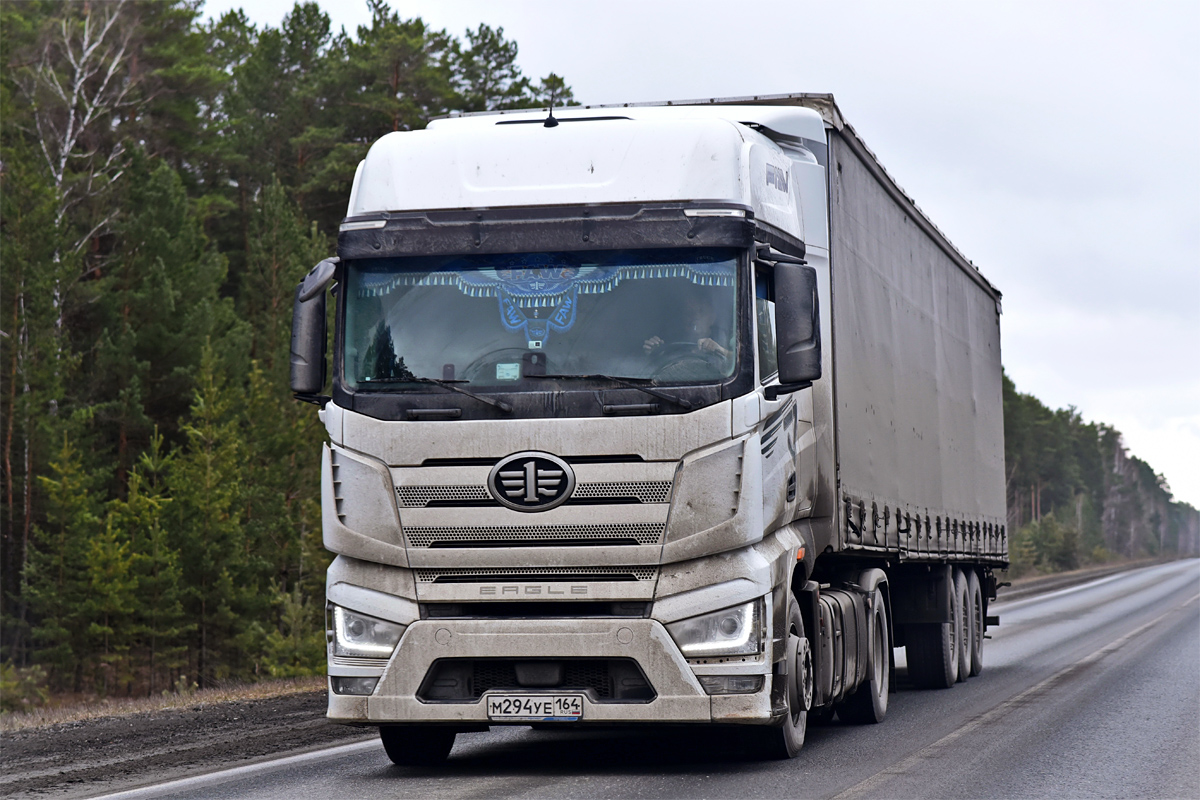 Саратовская область, № М 294 УЕ 164 — FAW J7 Eagle CA4180