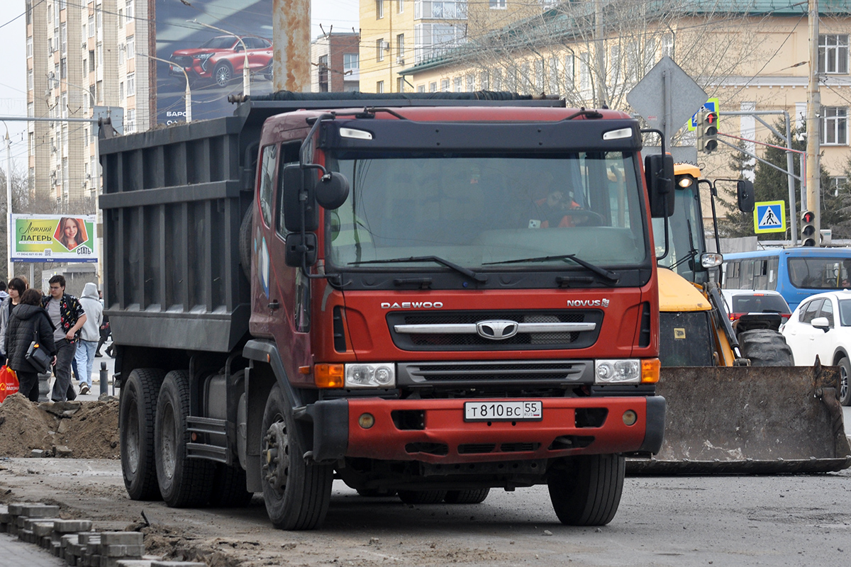Омская область, № Т 810 ВС 55 — Daewoo Novus