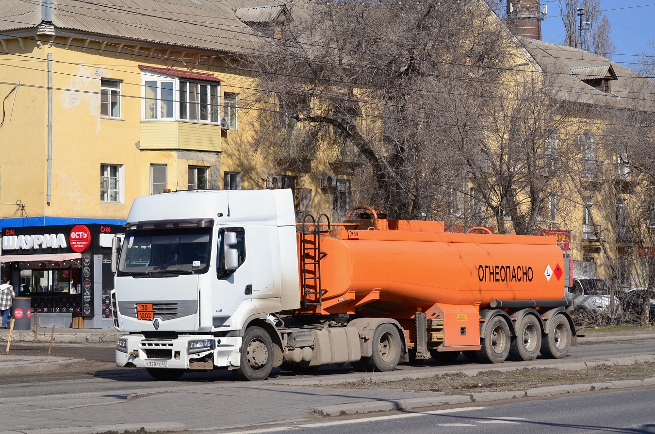 Саратовская область, № Т 378 РС 64 — Renault Premium ('2006)