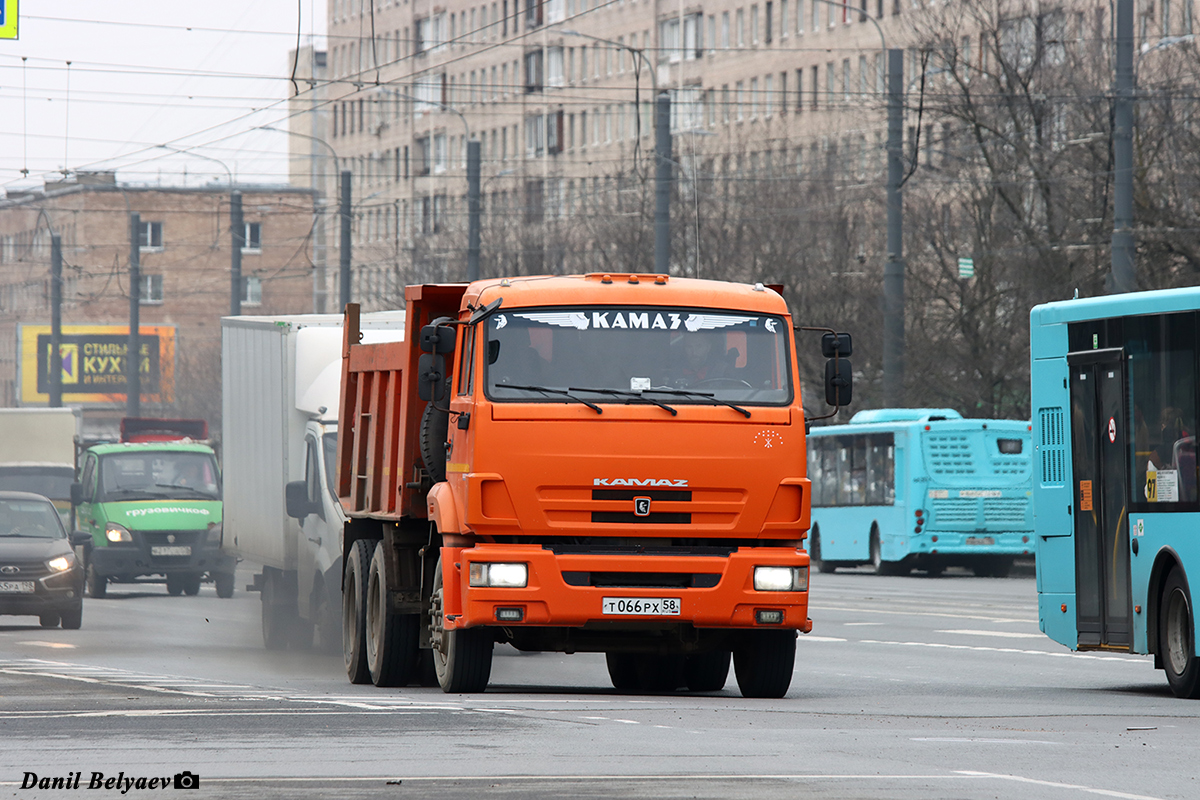 Пензенская область, № Т 066 РХ 58 — КамАЗ-65115-N3(78)