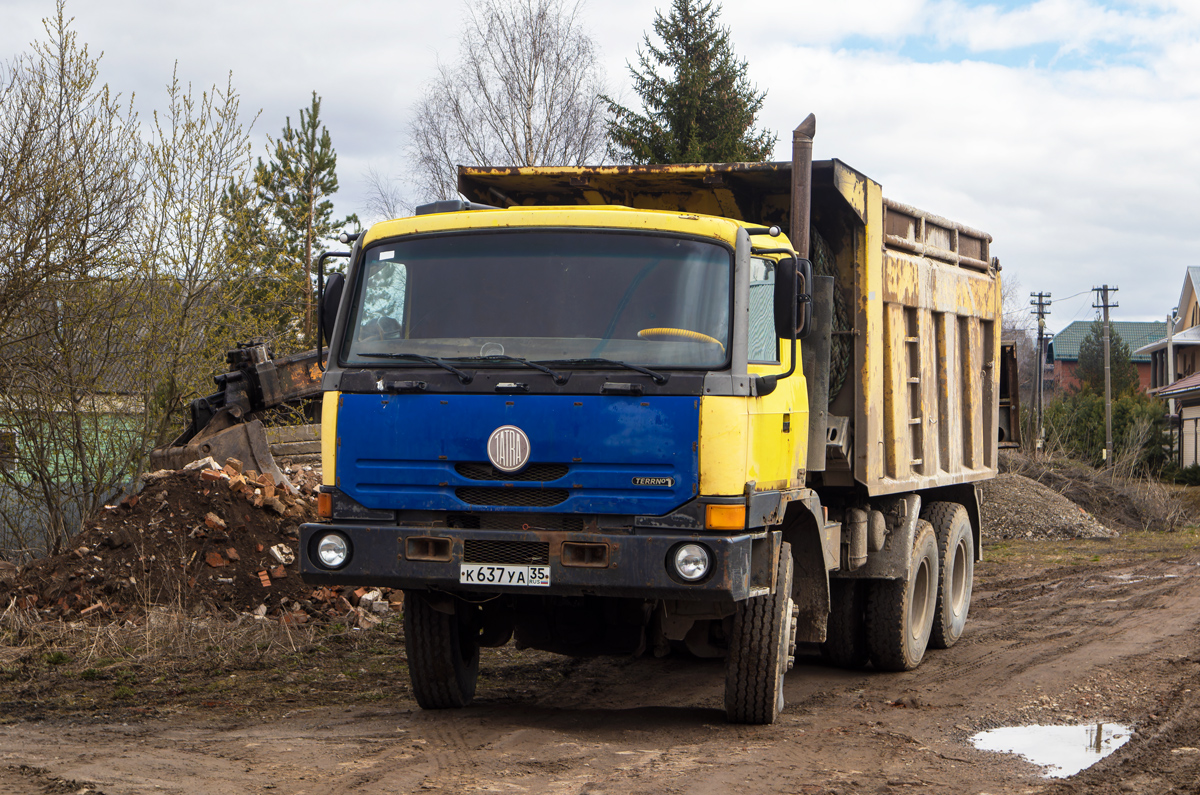 Вологодская область, № К 637 УА 35 — Tatra 815 TerrNo1-290R24