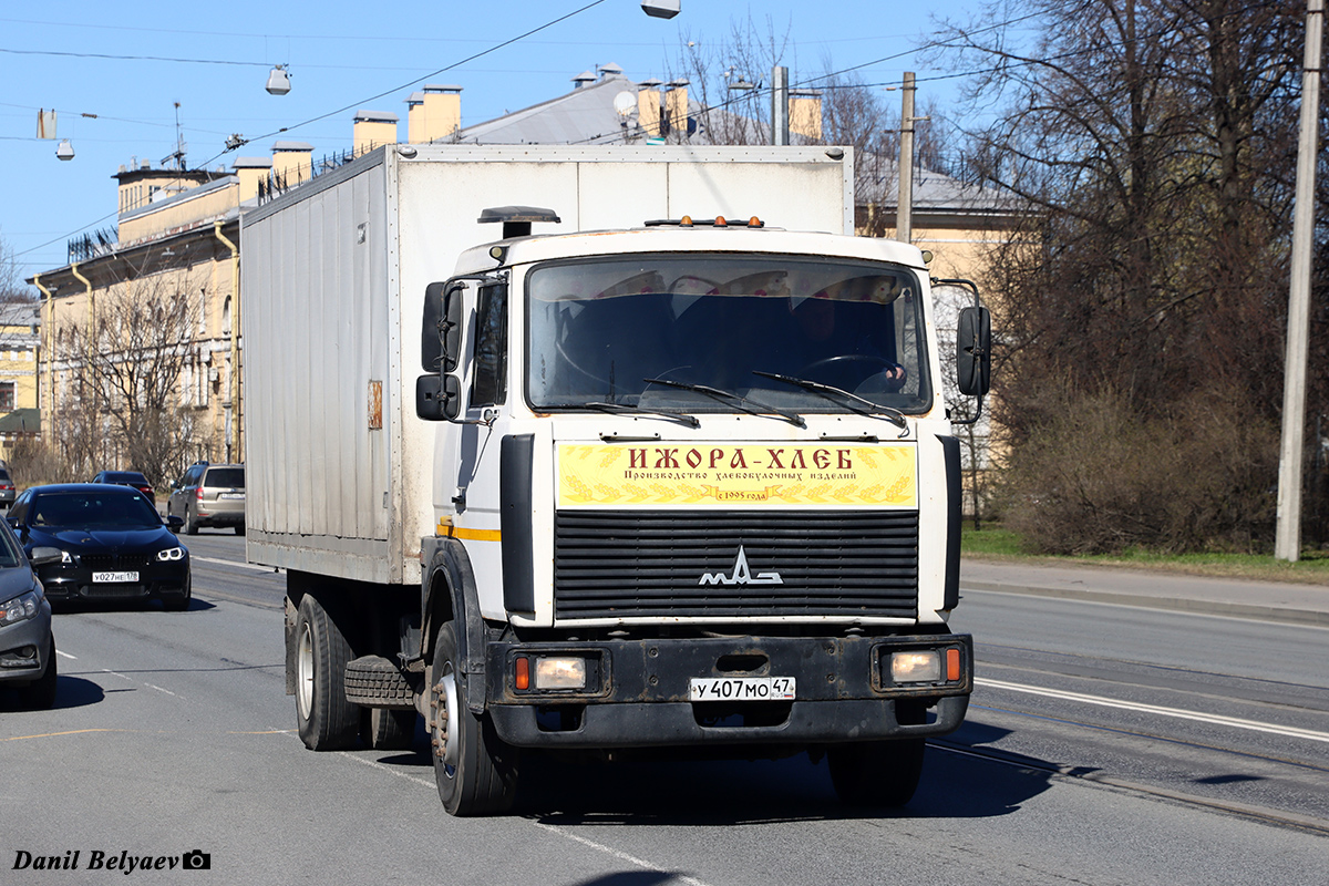 Ленинградская область, № У 407 МО 47 — МАЗ-5336A3