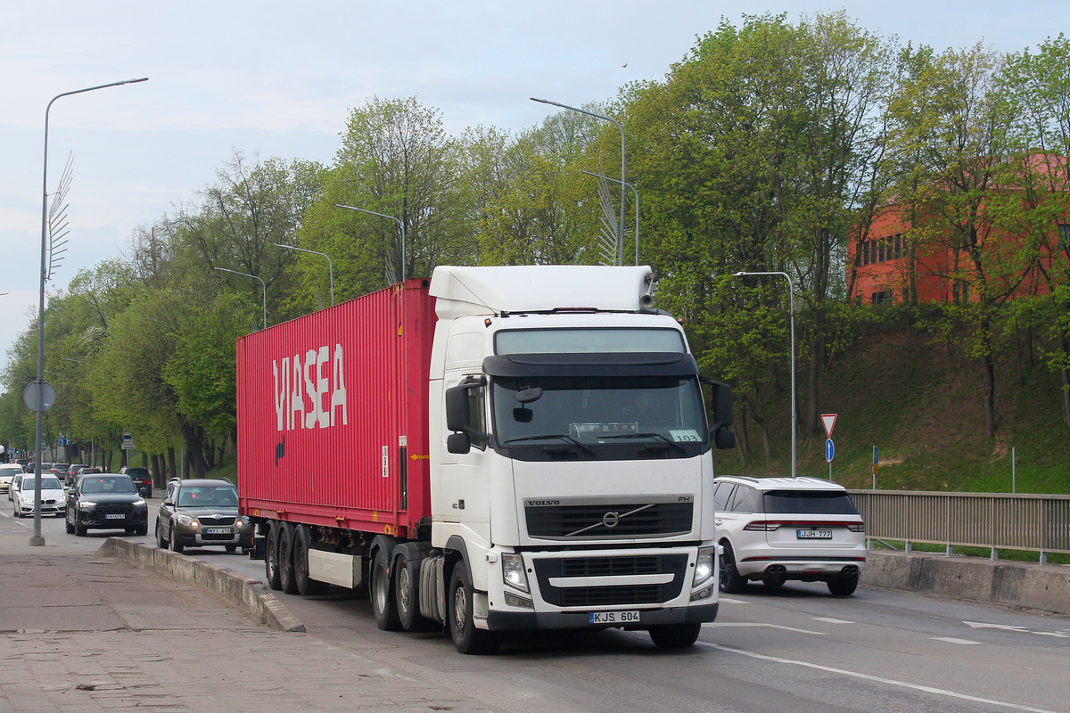 Литва, № KJS 604 — Volvo ('2008) FH.460