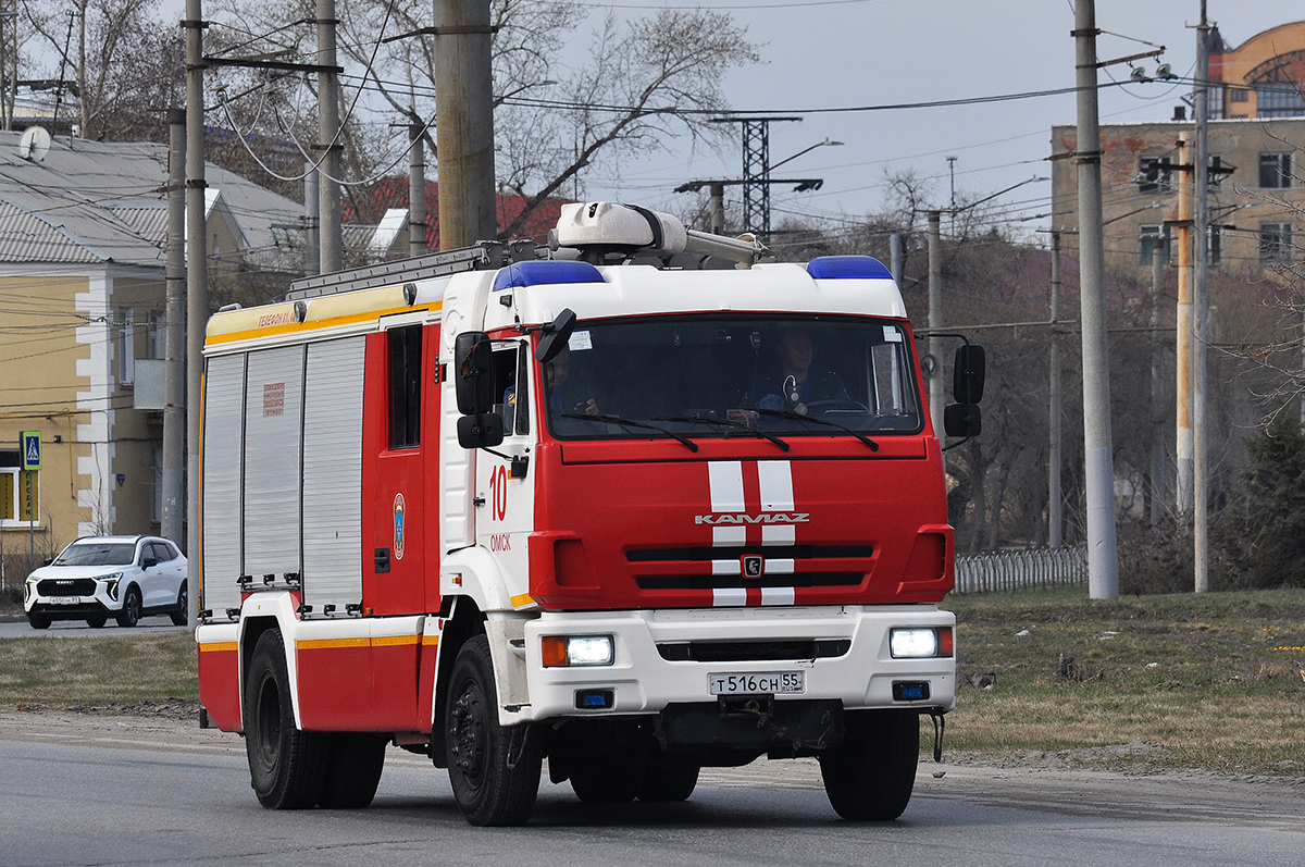 Омская область, № Т 516 СН 55 — КамАЗ-5387-RF(08) [53870F-R]