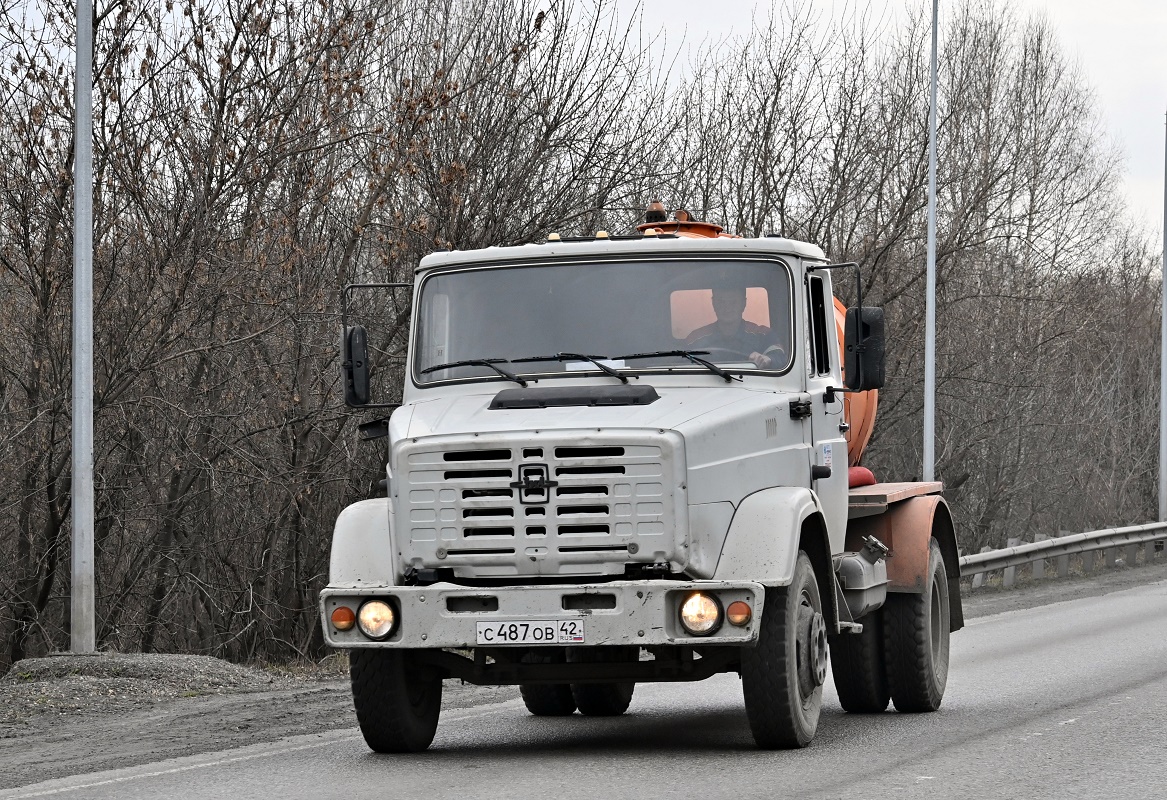 Кемеровская область, № С 487 ОВ 42 — ЗИЛ-433362
