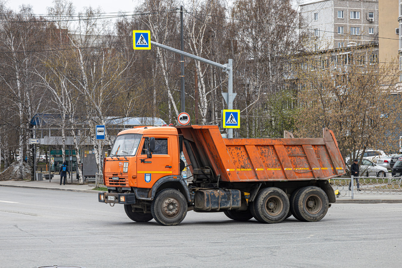 Свердловская область, № У 786 РМ 96 — КамАЗ-65115-D3(97)