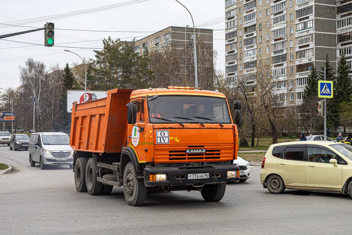 Свердловская область, № Т 776 НВ 96 — КамАЗ-65115-62