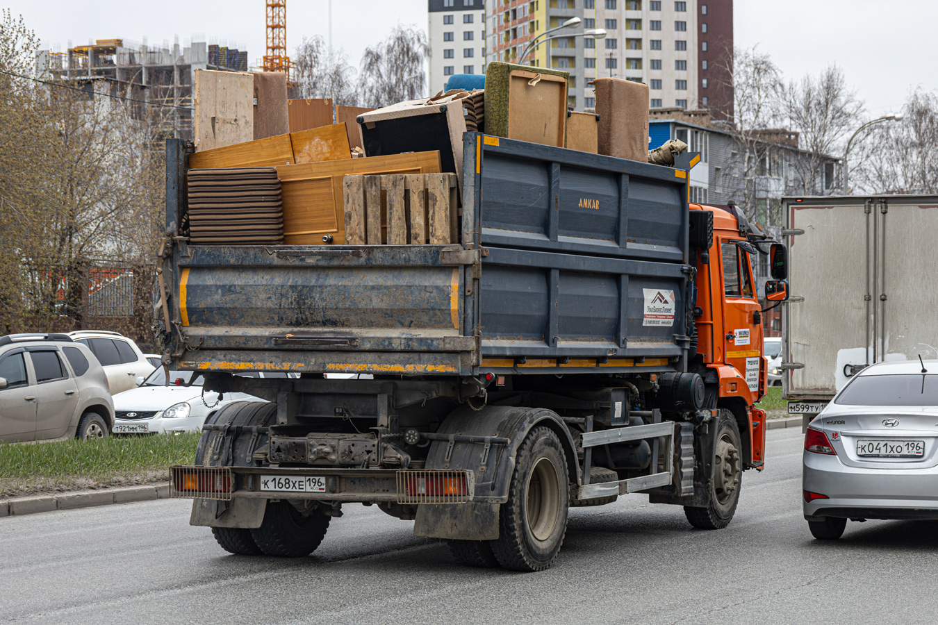 Свердловская область, № К 168 ХЕ 196 — КамАЗ-43253-G5(69)