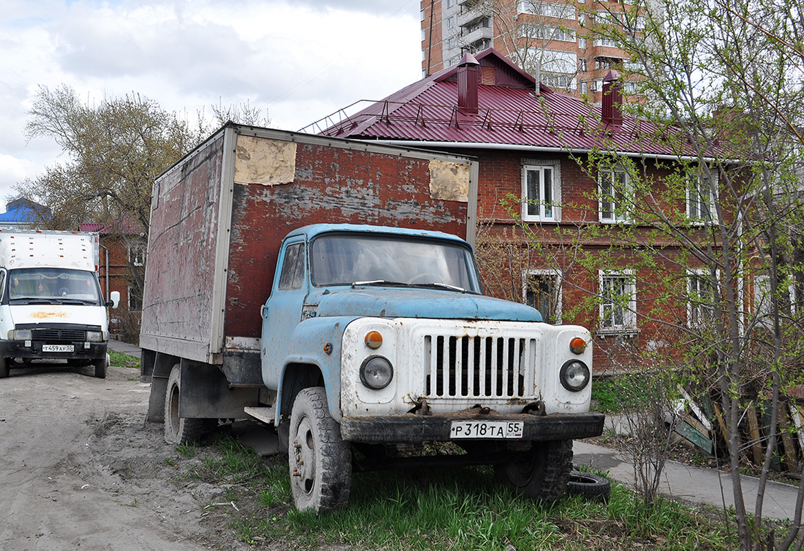 Омская область, № Р 318 ТА 55 — ГАЗ-53-12