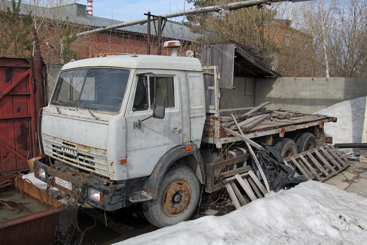 Томская область, № О 207 ЕТ 70 — КамАЗ-53215-13 [53215N]