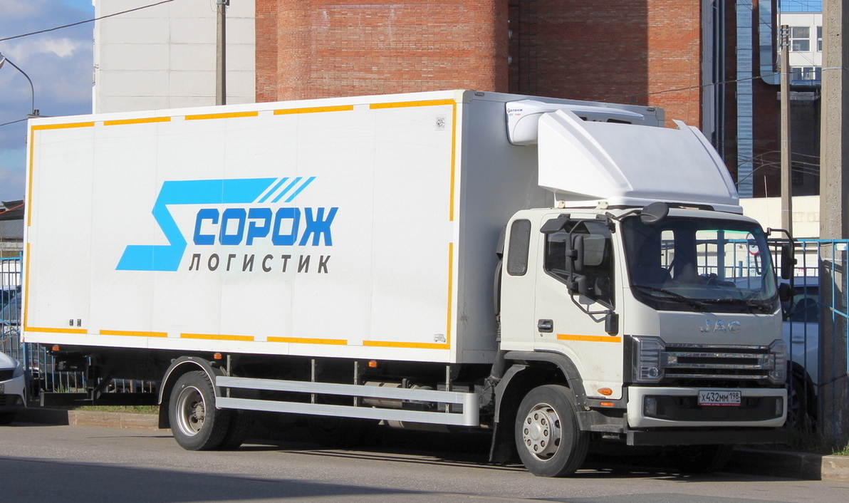 Санкт-Петербург, № Х 432 ММ 198 — JAC N120X