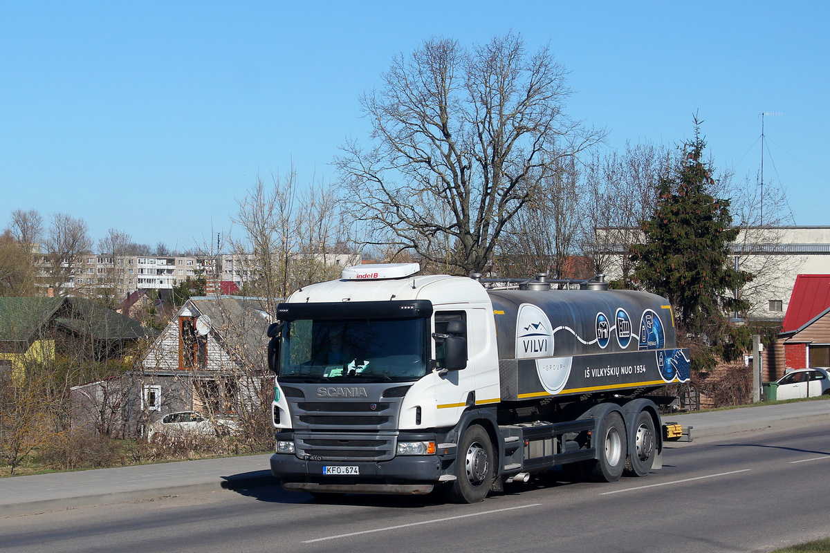Литва, № KFO 674 — Scania ('2011) P410