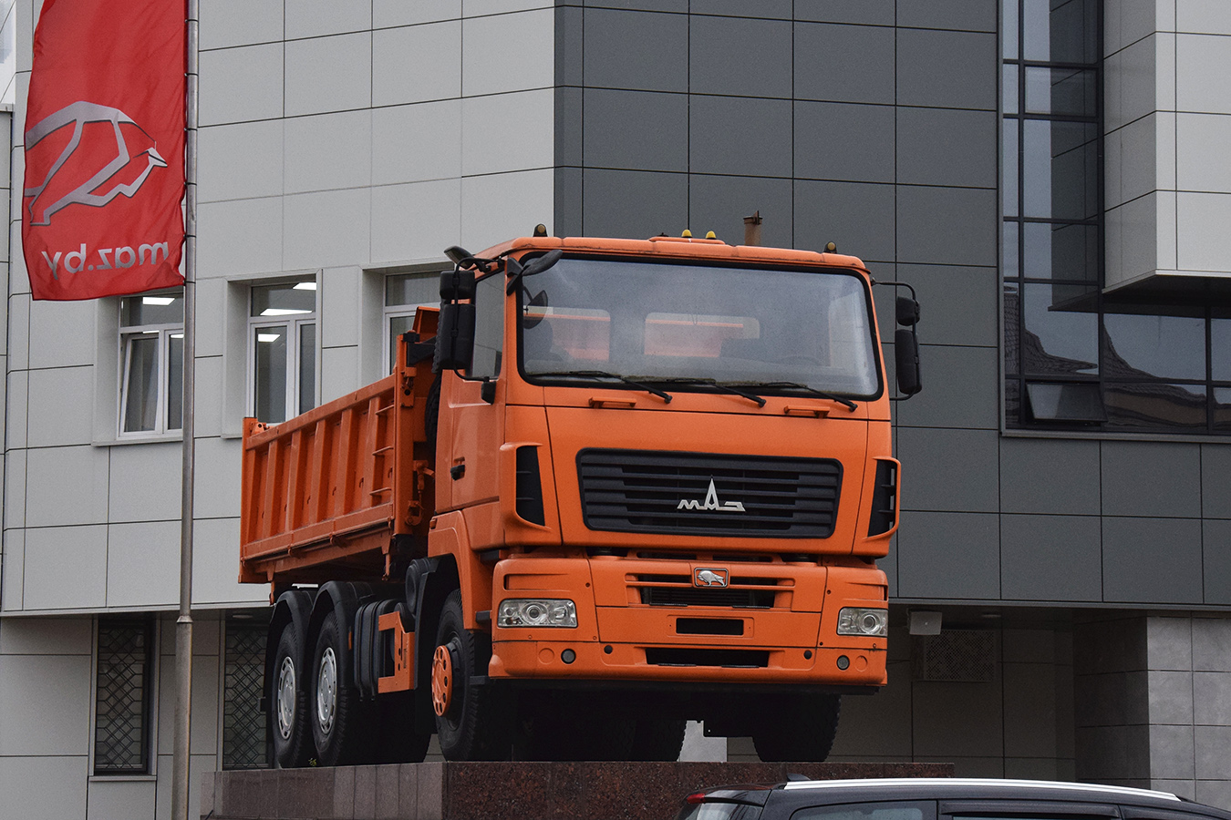 Минск, № (BY-7) Б/Н 0026 — МАЗ-6501 (общая модель); Техника на постаментах, памятники (Минск); Транспортные средства без номеров (Минск)