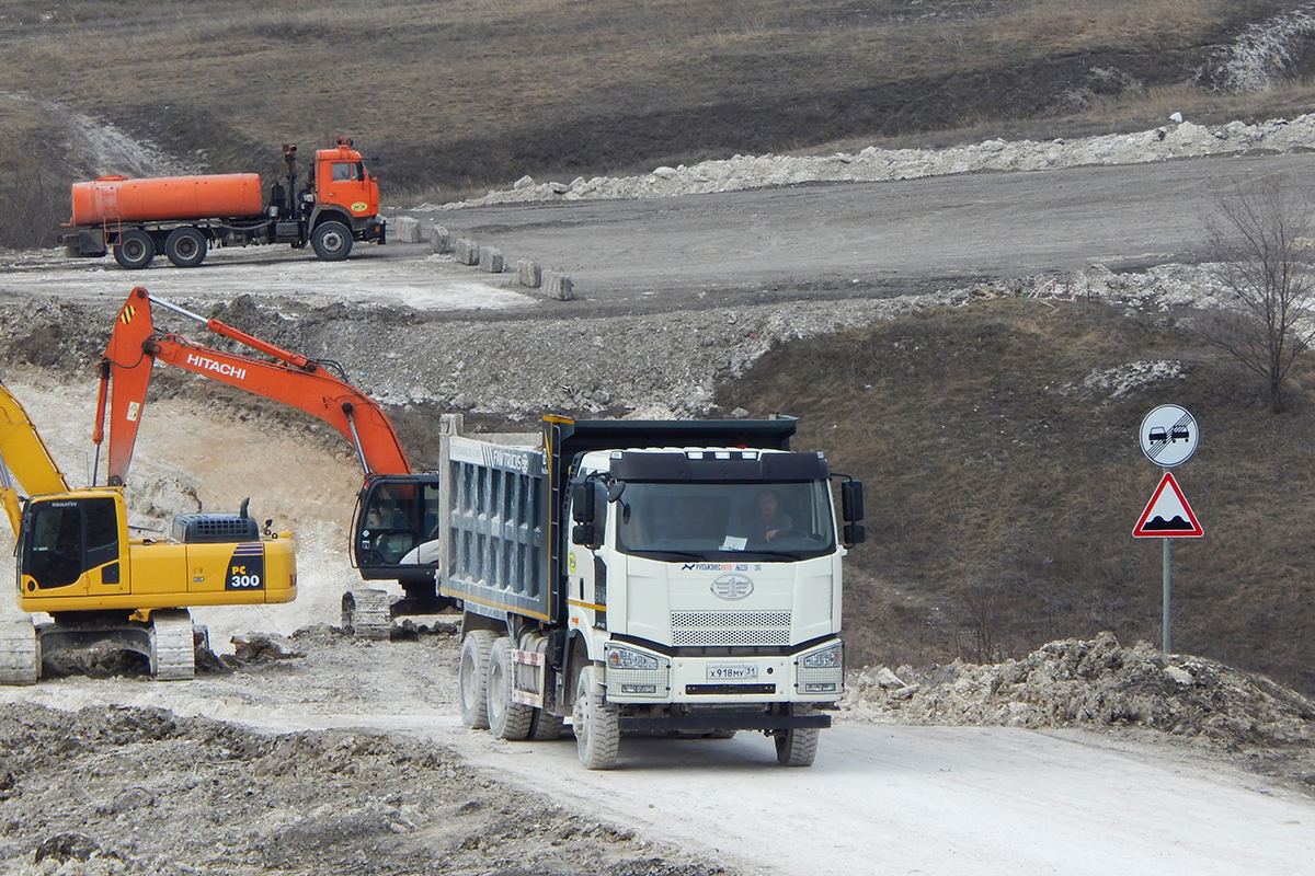 Белгородская область, № Х 918 МУ 31 — FAW J6 (общая модель)