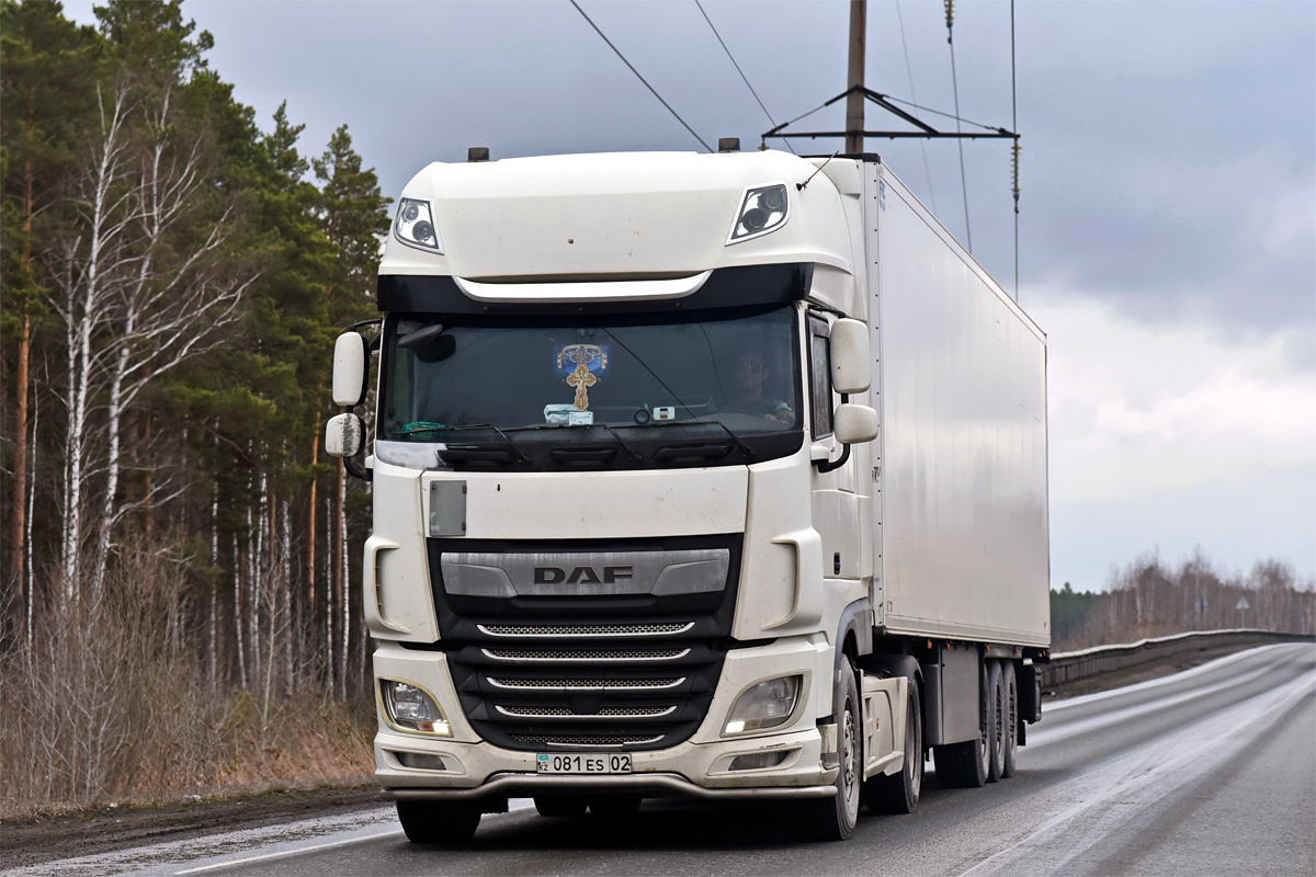Алматы, № 081 ES 02 — DAF XF Euro6 FT