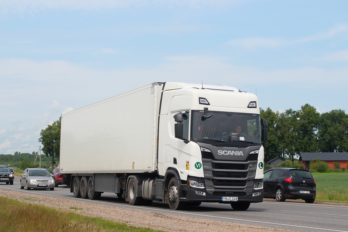 Литва, № NJC 246 — Scania ('2016) R-Series (общ. м)