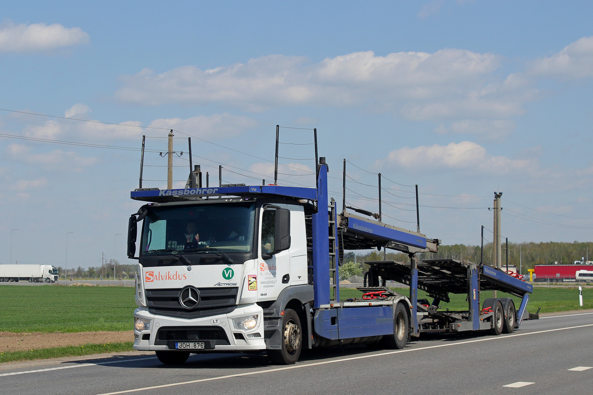 Литва, № JOH 876 — Mercedes-Benz Actros ('2011) 1843