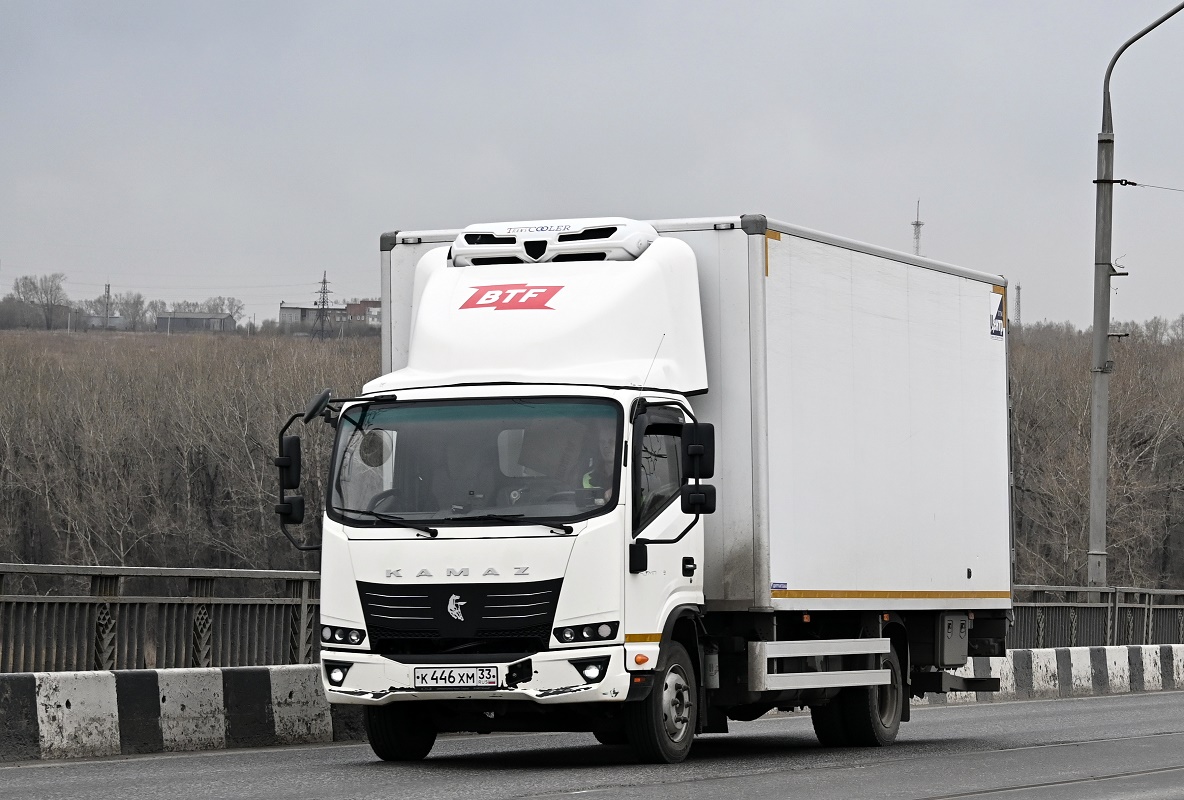 Кемеровская область, № К 446 ХМ 33 — КамАЗ-43089-F5 "Компас 9"