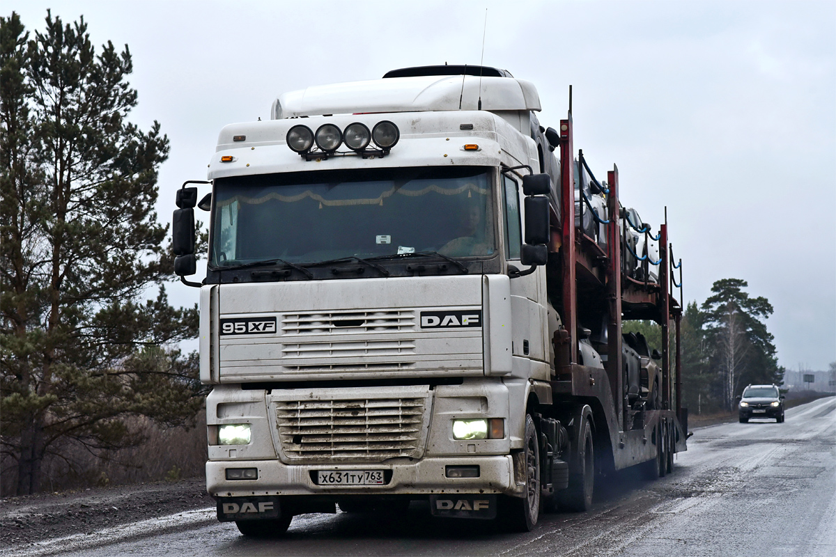 Самарская область, № Х 631 ТУ 763 — DAF 95XF FT