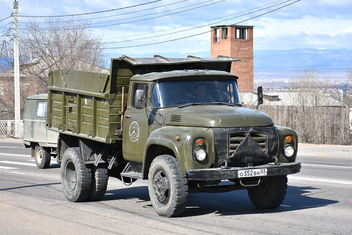 Бурятия, № О 352 ВН 03 — ЗИЛ-495810