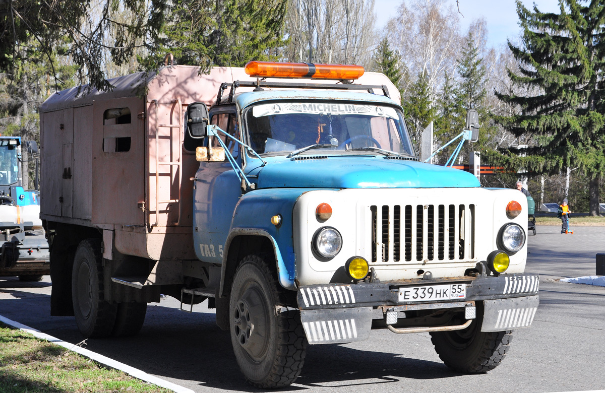 Омская область, № Е 339 НК 55 — ГАЗ-53-12