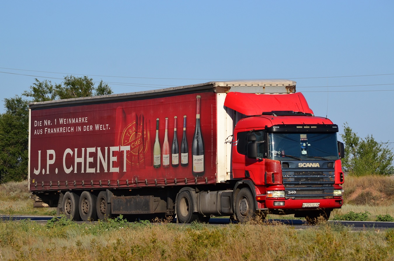 Кировская область, № М 124 ОЕ 43 — Scania ('1996) P114G
