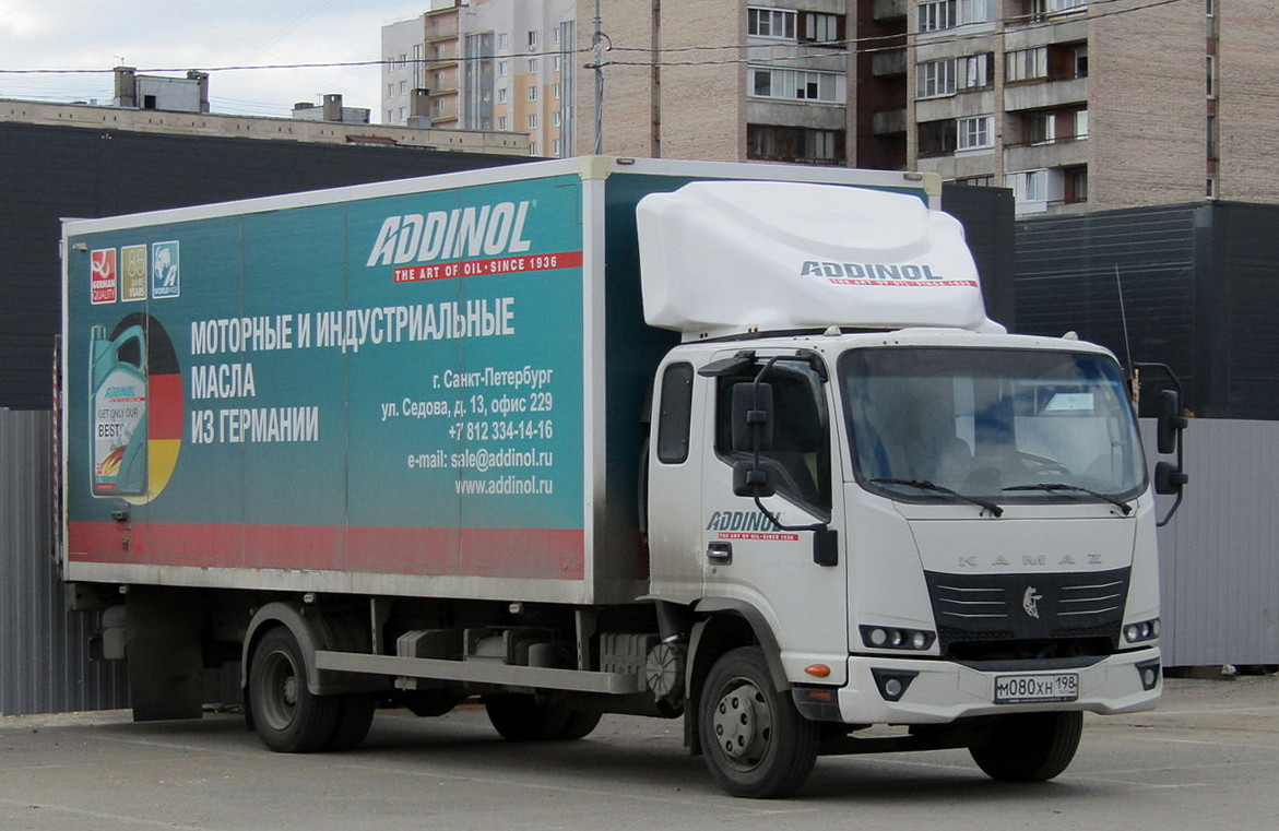 Санкт-Петербург, № М 080 ХН 198 — КамАЗ-43089-F5 "Компас 9"