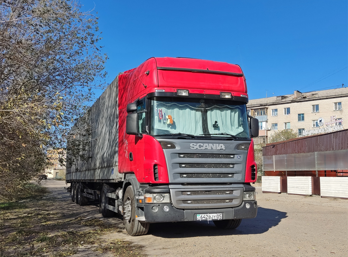 Алматинская область, № 642 BJY 05 — Scania ('2009) R420