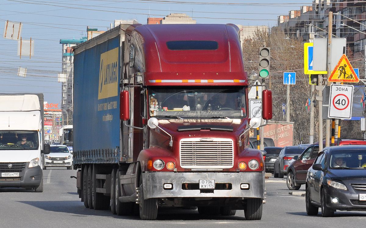 Челябинская область, № О 736 КУ 174 — Freightliner Century Class