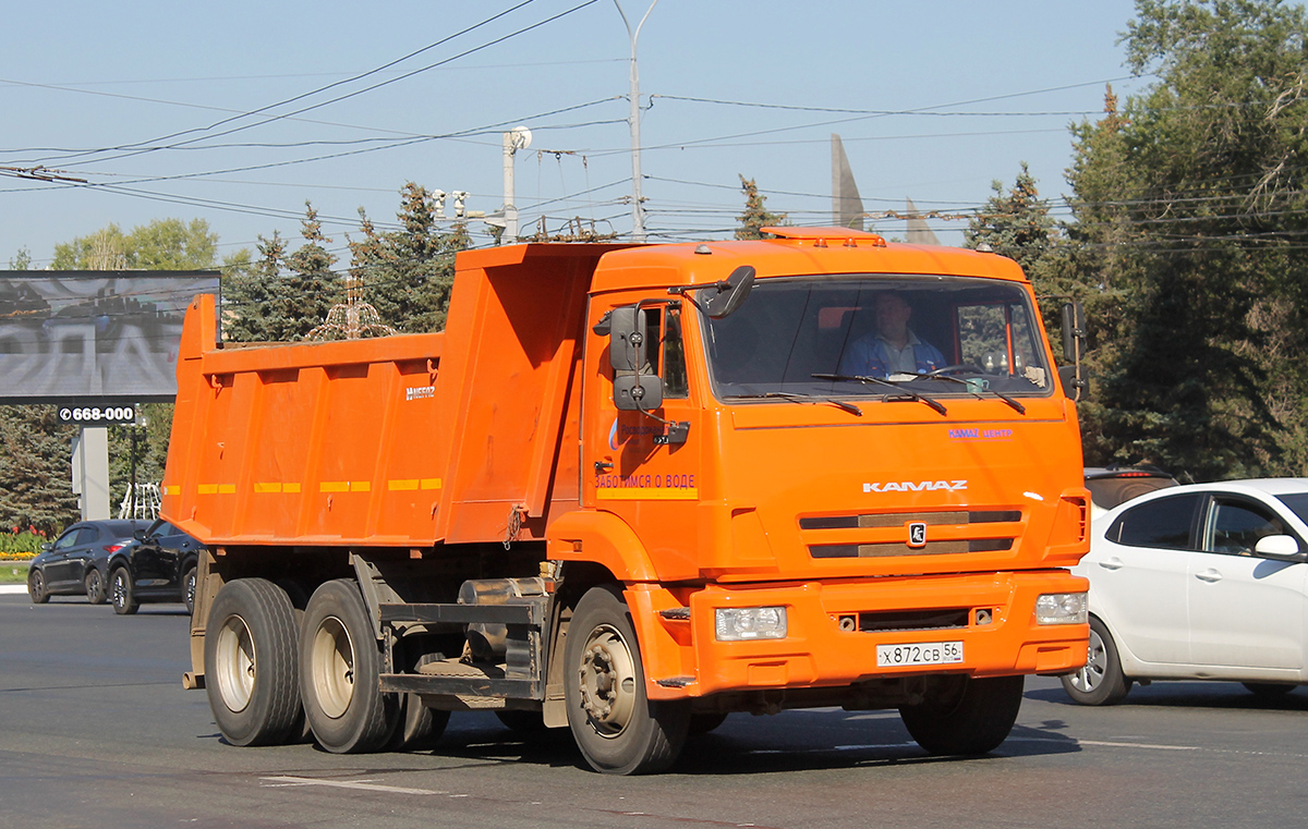 Оренбургская область, № Х 872 СВ 56 — КамАЗ-65115-42