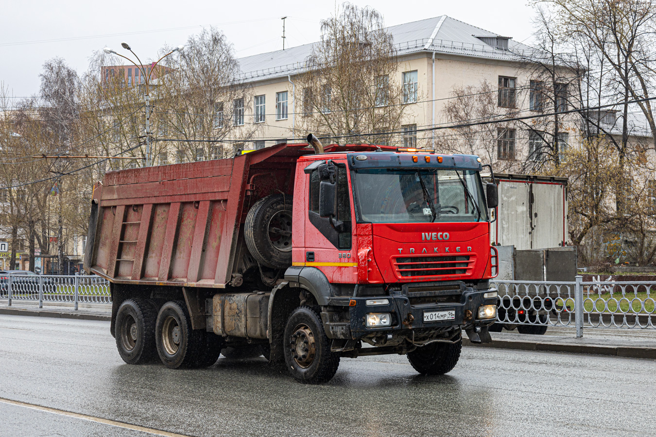 Свердловская область, № Х 014 МР 96 — IVECO-AMT Trakker ('2004)