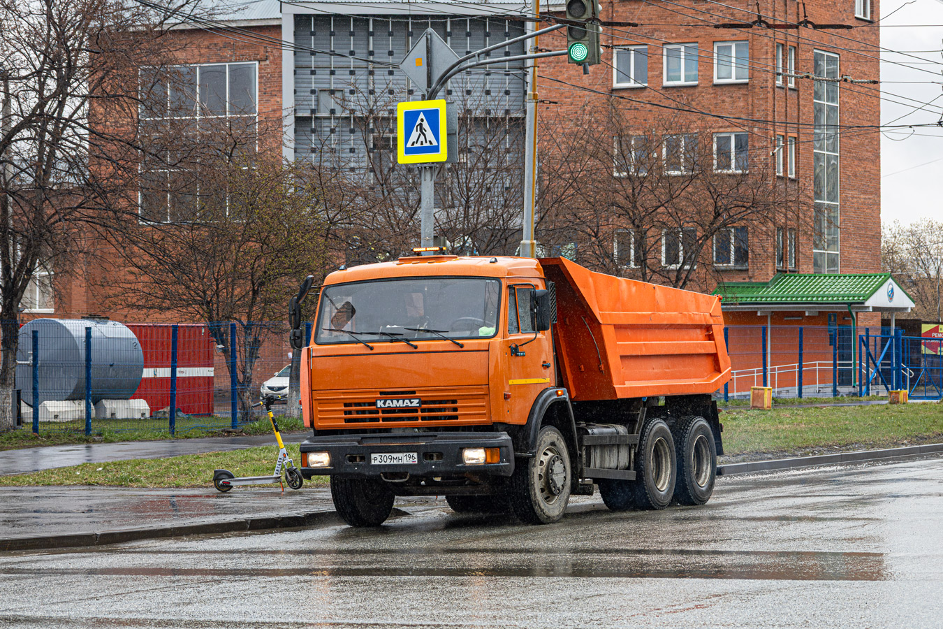 Свердловская область, № Р 309 МН 196 — КамАЗ-55111-15 [55111R]